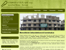Tablet Screenshot of andres-vild.cz